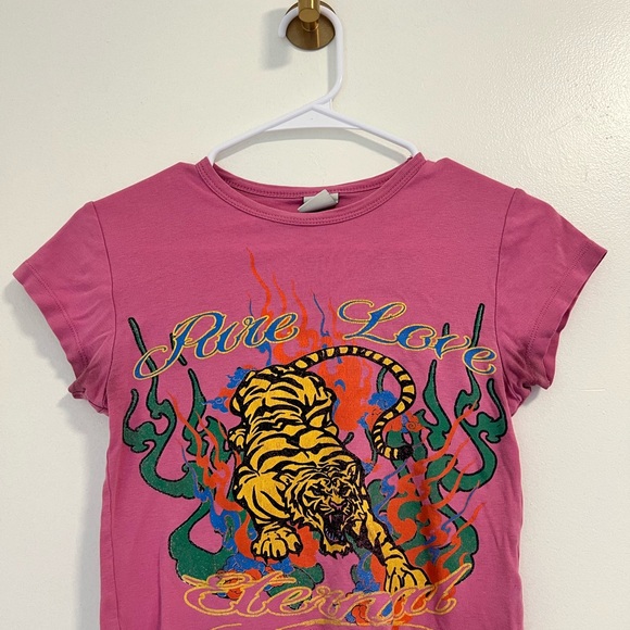 Urban Outfitters Tops - Urban Outfitters Pink Graphic Tee